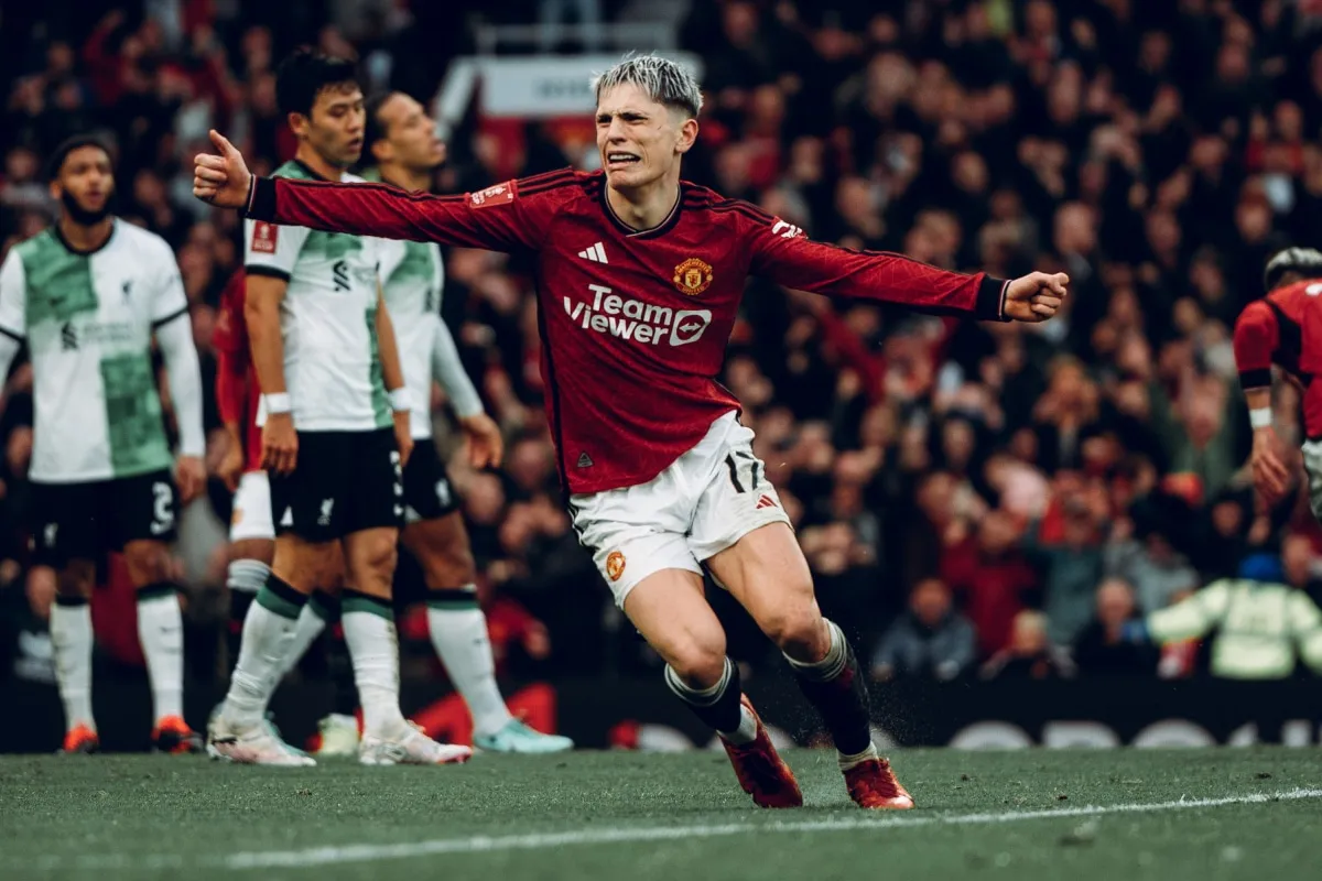 Alejandro Garnacho, figura total en Manchester United