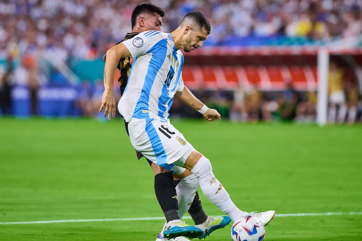 RECORD DATE NOT STATED Copa America USA 2024 Argentina vs Peru Guido Rodriguez of Argentina during the CONMEBOL Copa Ame