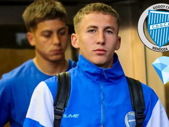 ¿Quién es Santino Andino, la joya de 19 años de Godoy Cruz que sorprende al fútbol argentino?