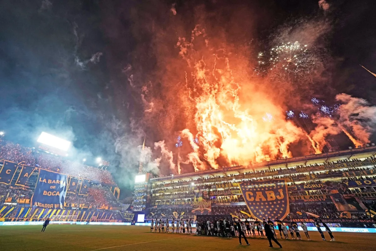 La Bombonera, colmada de hinchas de Boca