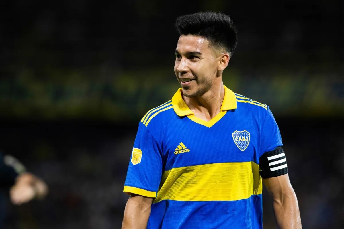 Guillermo Fernández como capitán de Boca Juniors