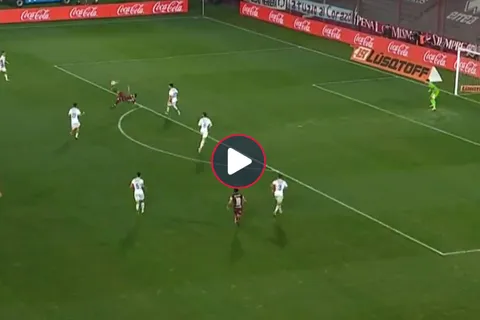 Liga Profesional: Walter Bou hizo el mejor gol del año y se candidateó para el Puskas