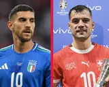 Italia vs Suiza – Eurocopa: a qué hora juegan, dónde ver, posibles formaciones e historial