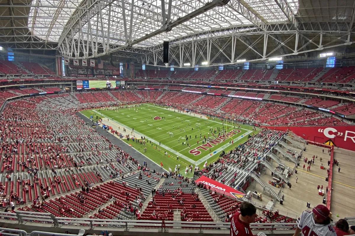 Así luce el State Farm Stadium