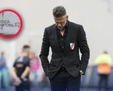 “Renunciá Demichelis”: la contundente pintada que apareció cerca del estadio de River