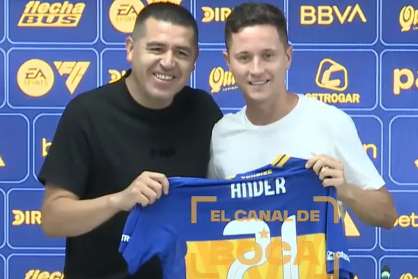 Román Riquelme y Ander Herrera presentación