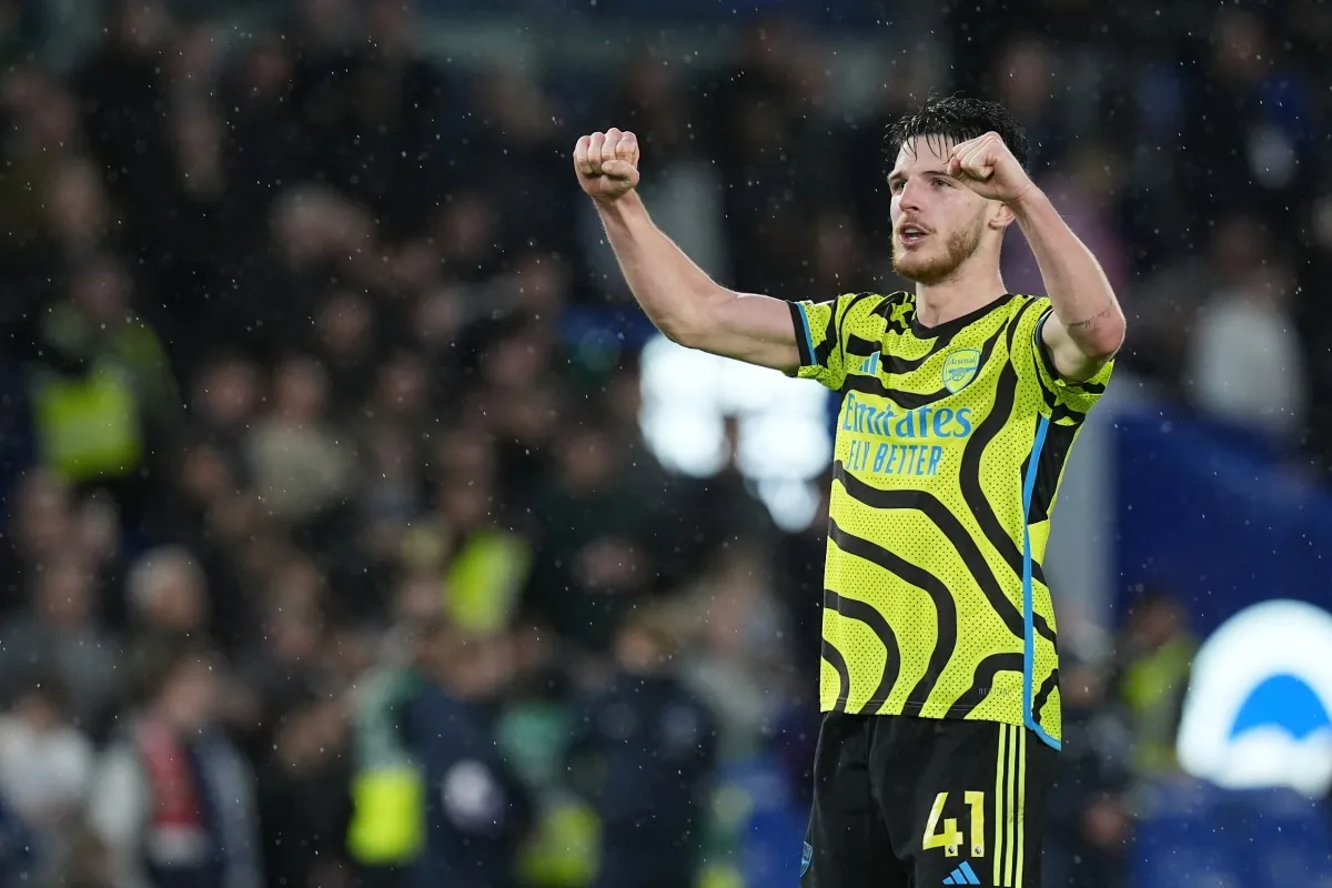 Declan Rice, estrella de Arsenal