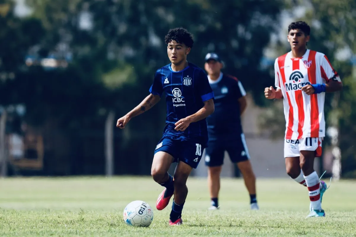 Bautista Ojeda jugando en Talleres