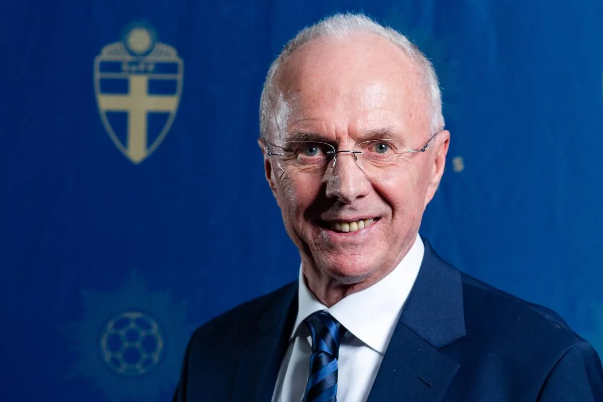 Sven-Goran Eriksson, histórico DT sueco