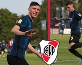 ¿Cómo juega Franco Carboni, el hermano de Valentín Carboni al que apunta River?