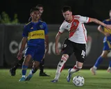 Atención Real Madrid: Franco Mastantuono aportó un gol en la goleada contra Boca en la Reserva