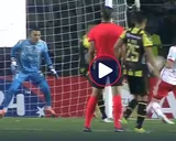 Video: la carambola de Boselli que destrabó a River en su debut en la Copa Libertadores