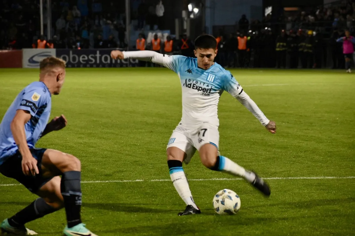 Racing igualó 4-4 contra Belgrano en Córdoba
