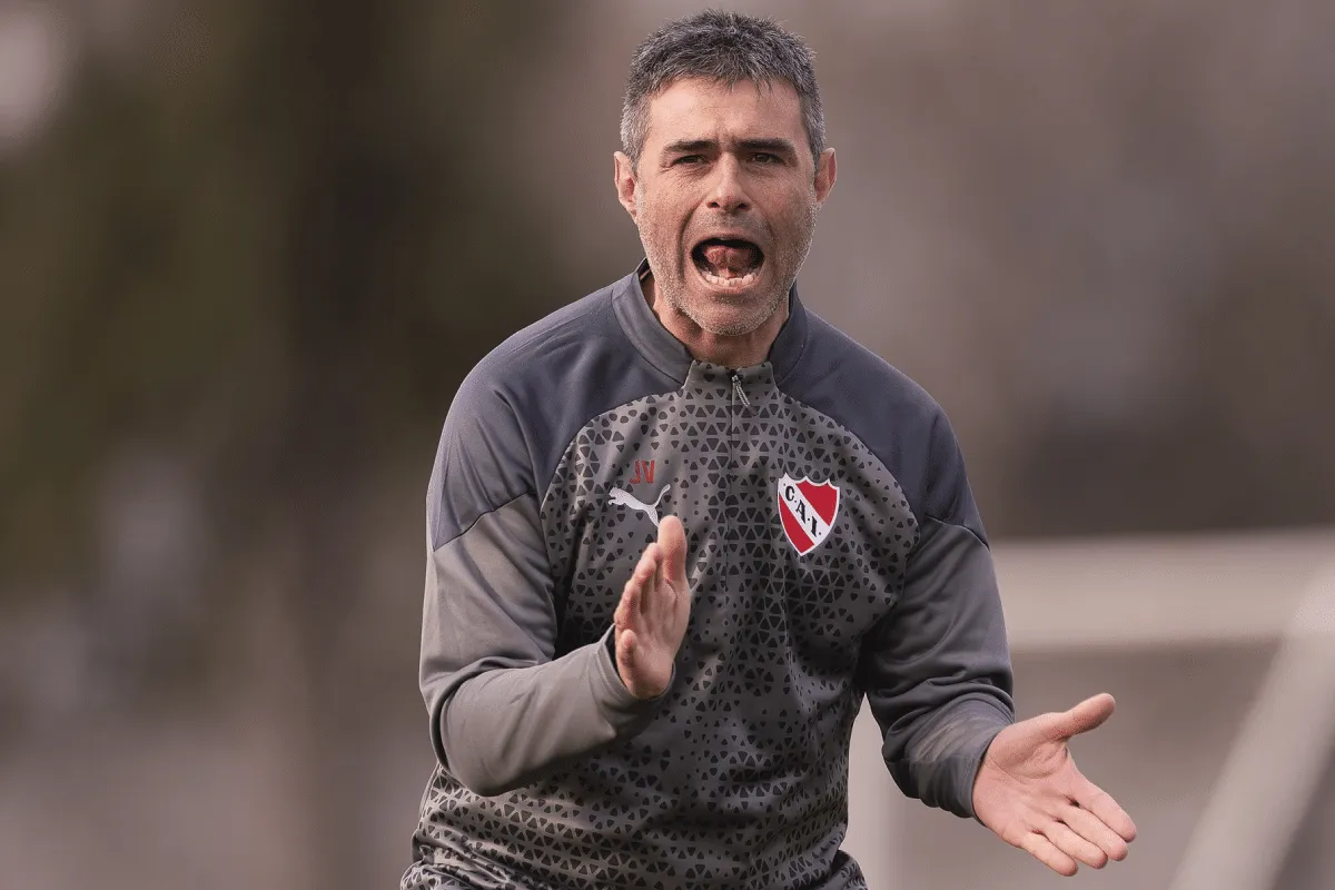 Julio Vaccari, DT de Independiente