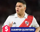 ¿Cuánto dinero gana Juanfer Quintero en River? Sueldo actualizado 2025