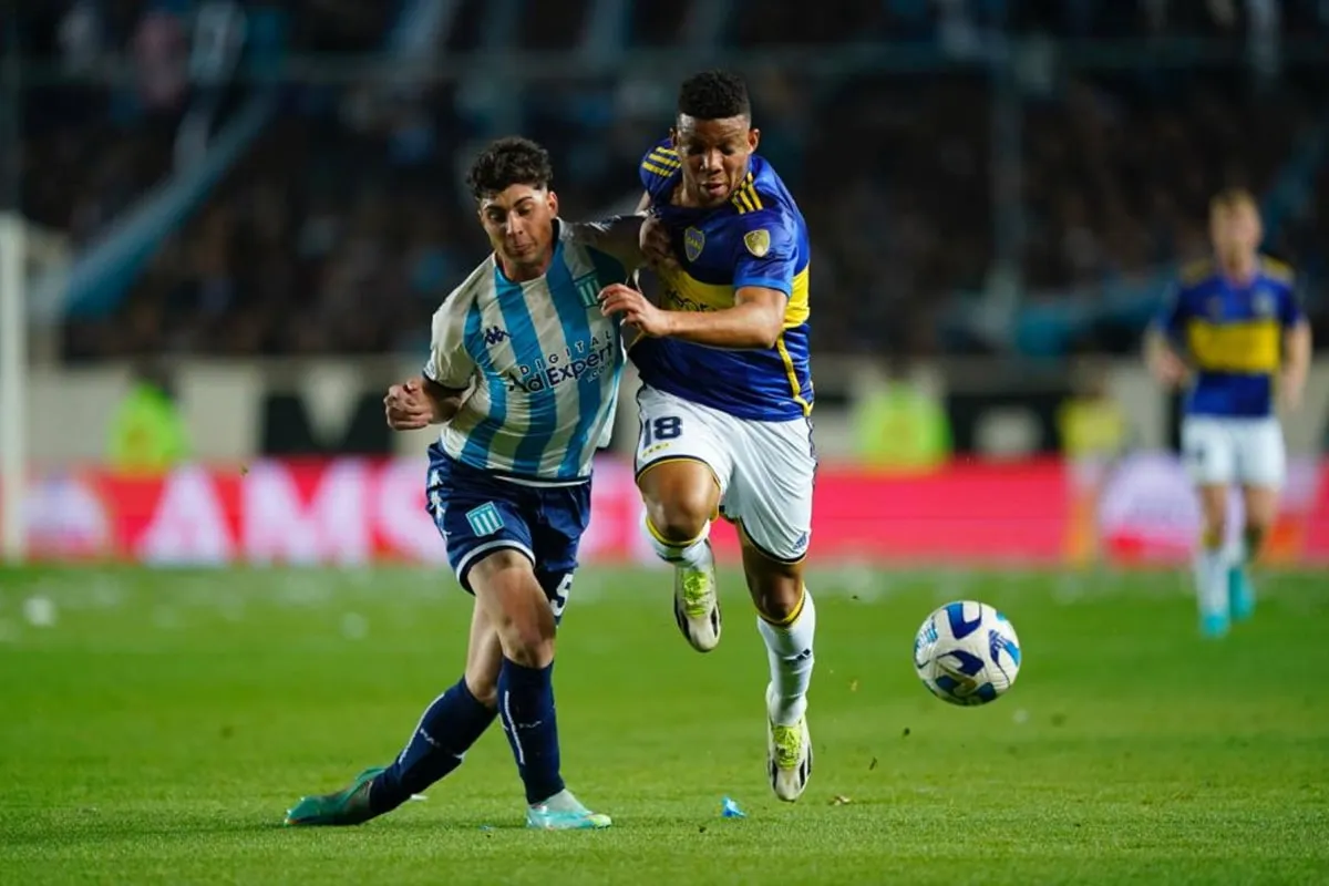 Así está el historial completo entre Boca Juniors y Racing Club