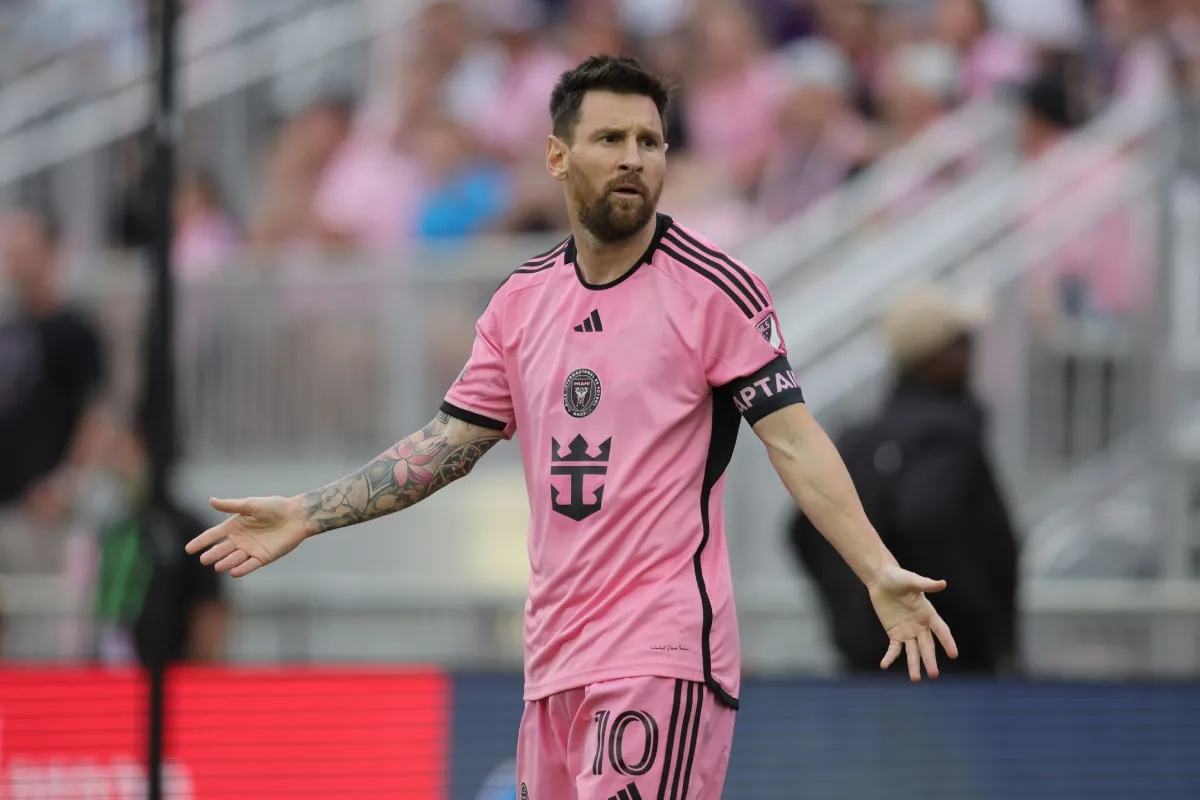 Lionel Messi, con una lesión en Inter Miami
