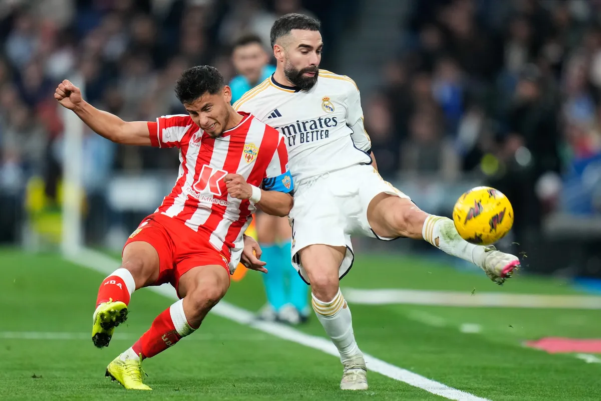 ESP: Real Madrid – UD Almeria. La Liga EA Sports, date 21