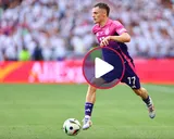 Eurocopa: el lujo viral de Florian Wirtz tras el triunfo de Alemania ante Hungría