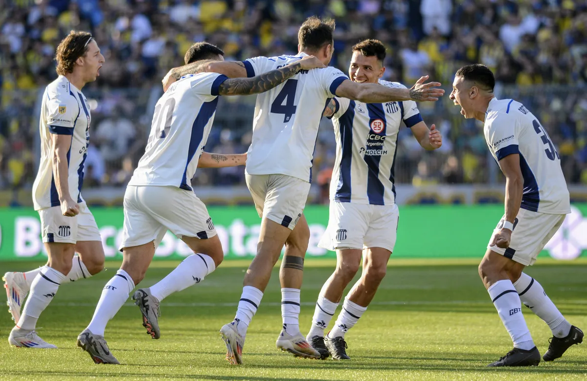ROSARIO CENTRAL VS TALLERES DE CORDOBA.. Fecha 14 Torneo Liga Profesional. Futbol Argentina. Primera Division. 15/9/2024
