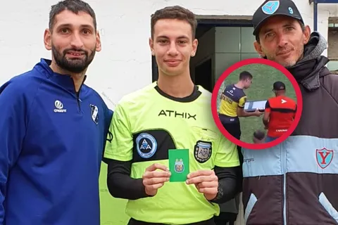 Video viral: el hijo de Beligoy tuvo problemas con el cartel de los cambios