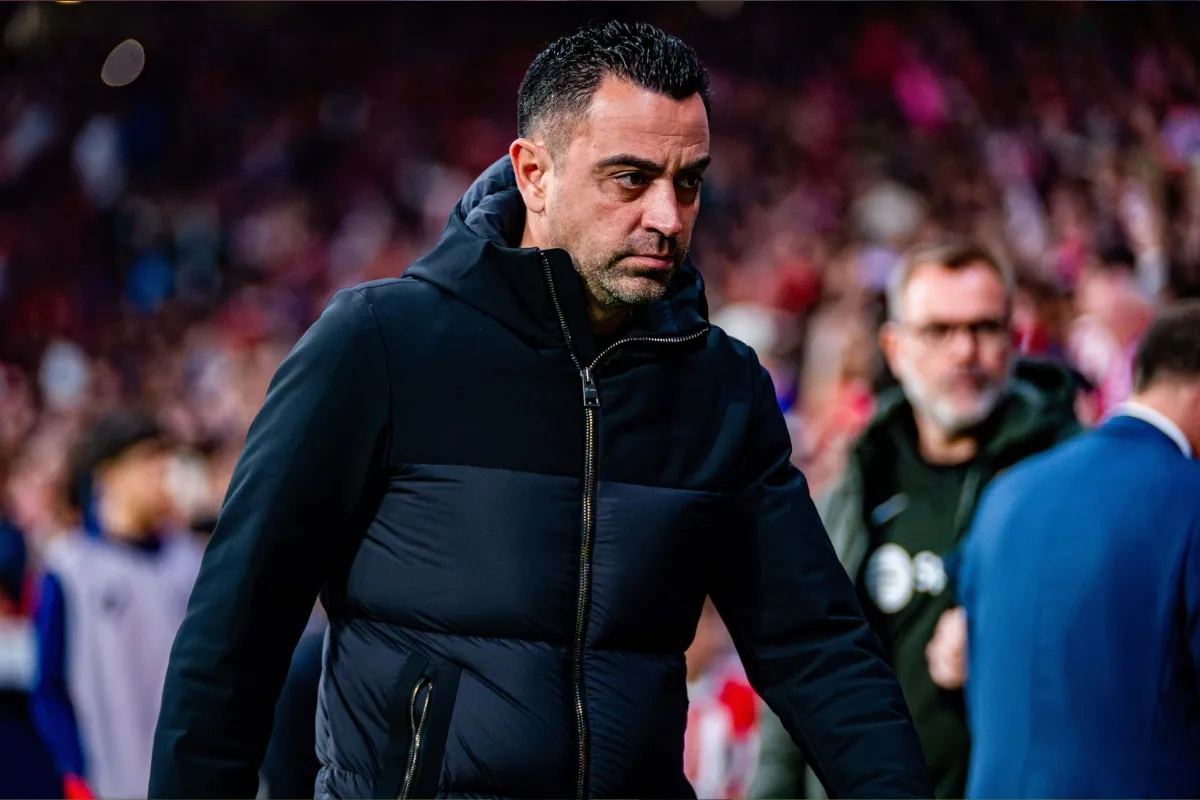 Xavi Hernández, una decepción para Barcelona esta temporada