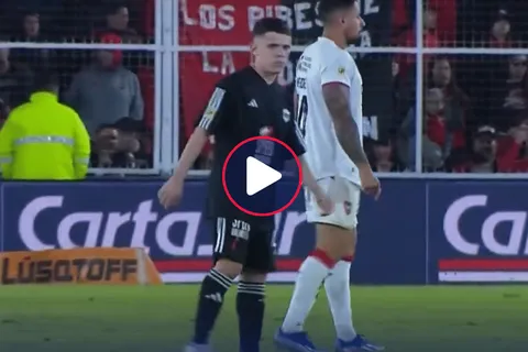Así fue el debut de Mateo Apolonio, el futbolista de 14 años, en Riestra por Copa Argentina