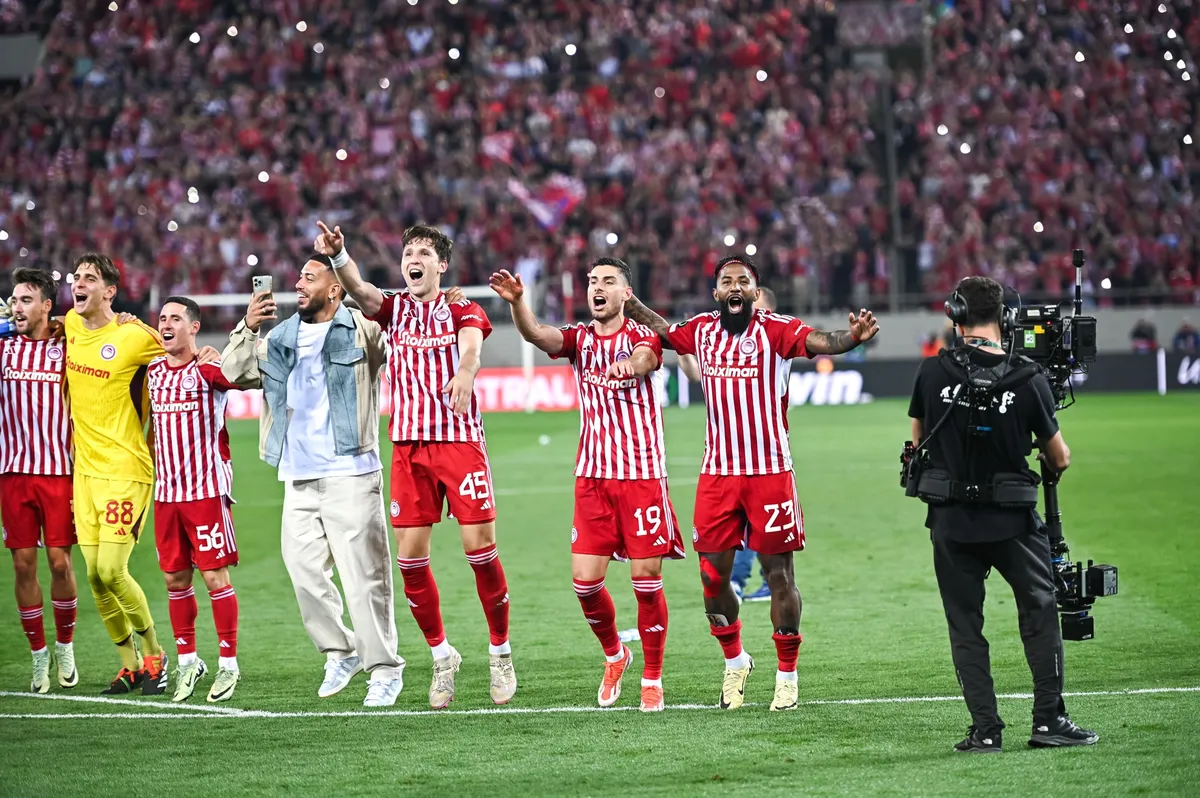 Olympiakos v Aston Villa – UEFA Conference League 2023/2024 Demi-Finale