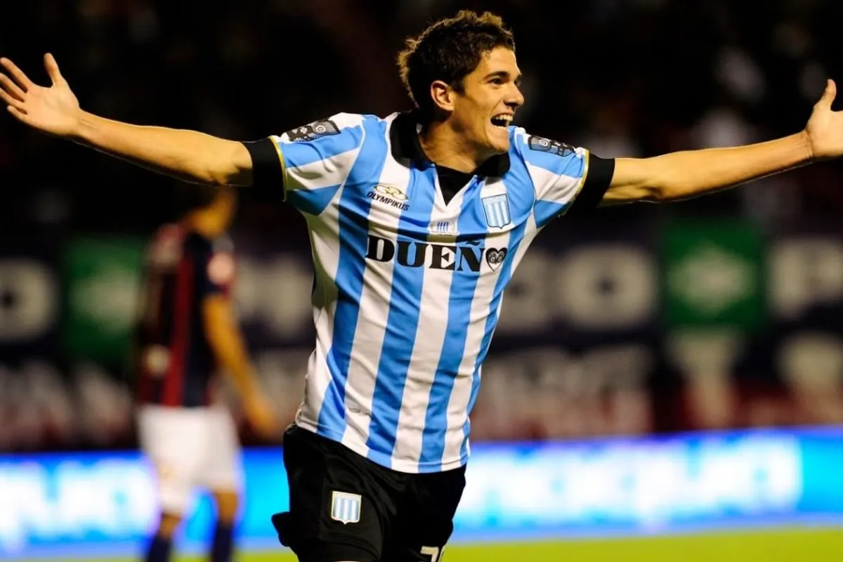 Rodrigo de Paul en su etapa como jugador de Racing