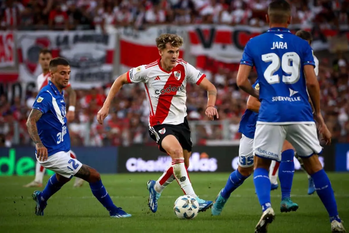 River y Vélez, cara a cara en la Liga Profesional de Fútbol 2024