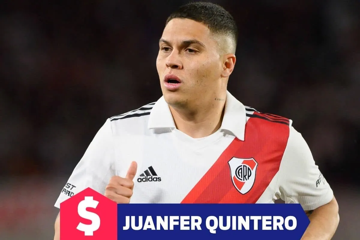 ¿Cuánto dinero gana Juanfer Quintero en River? Sueldo actualizado 2025