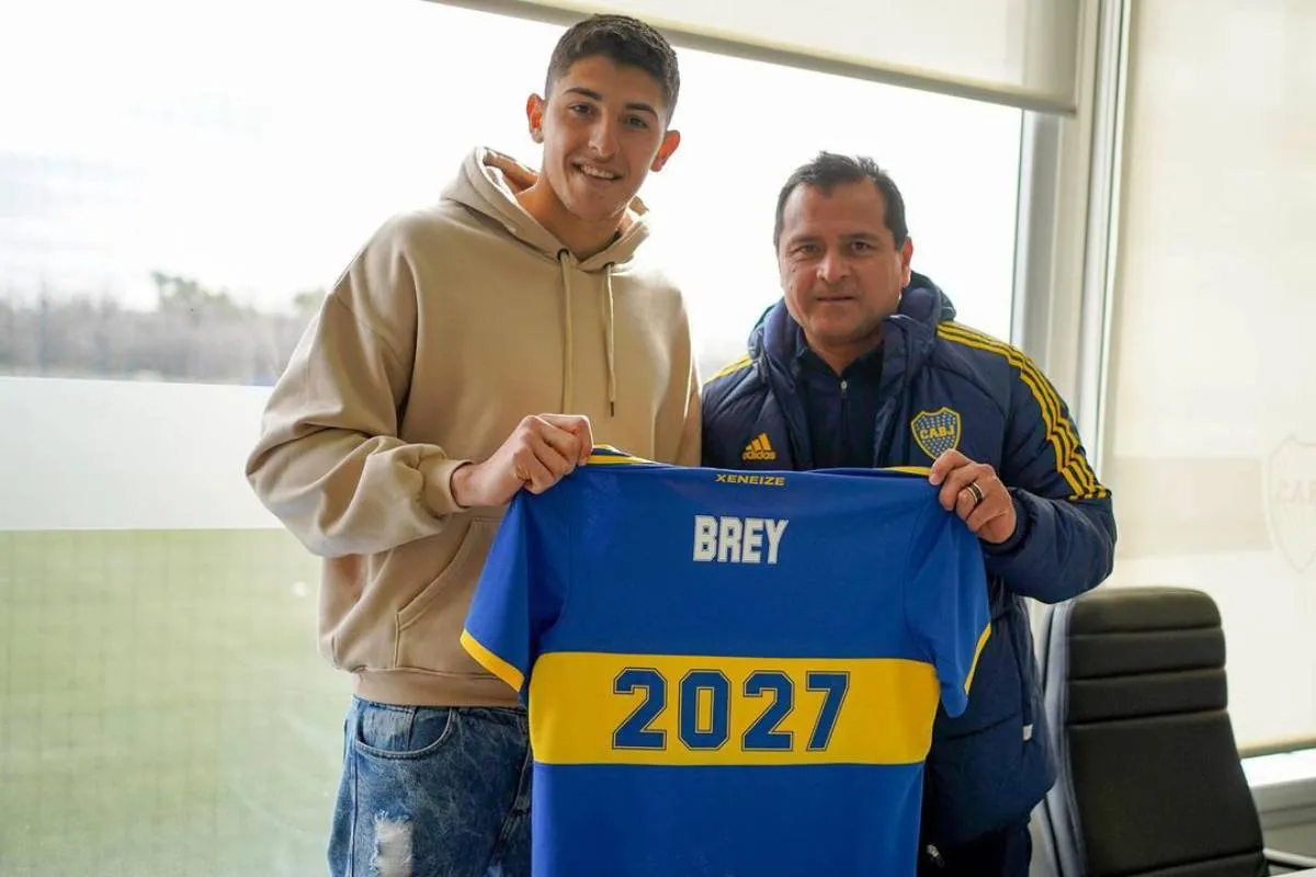 Leandro Brey, el arquero del futuro en Boca Juniors