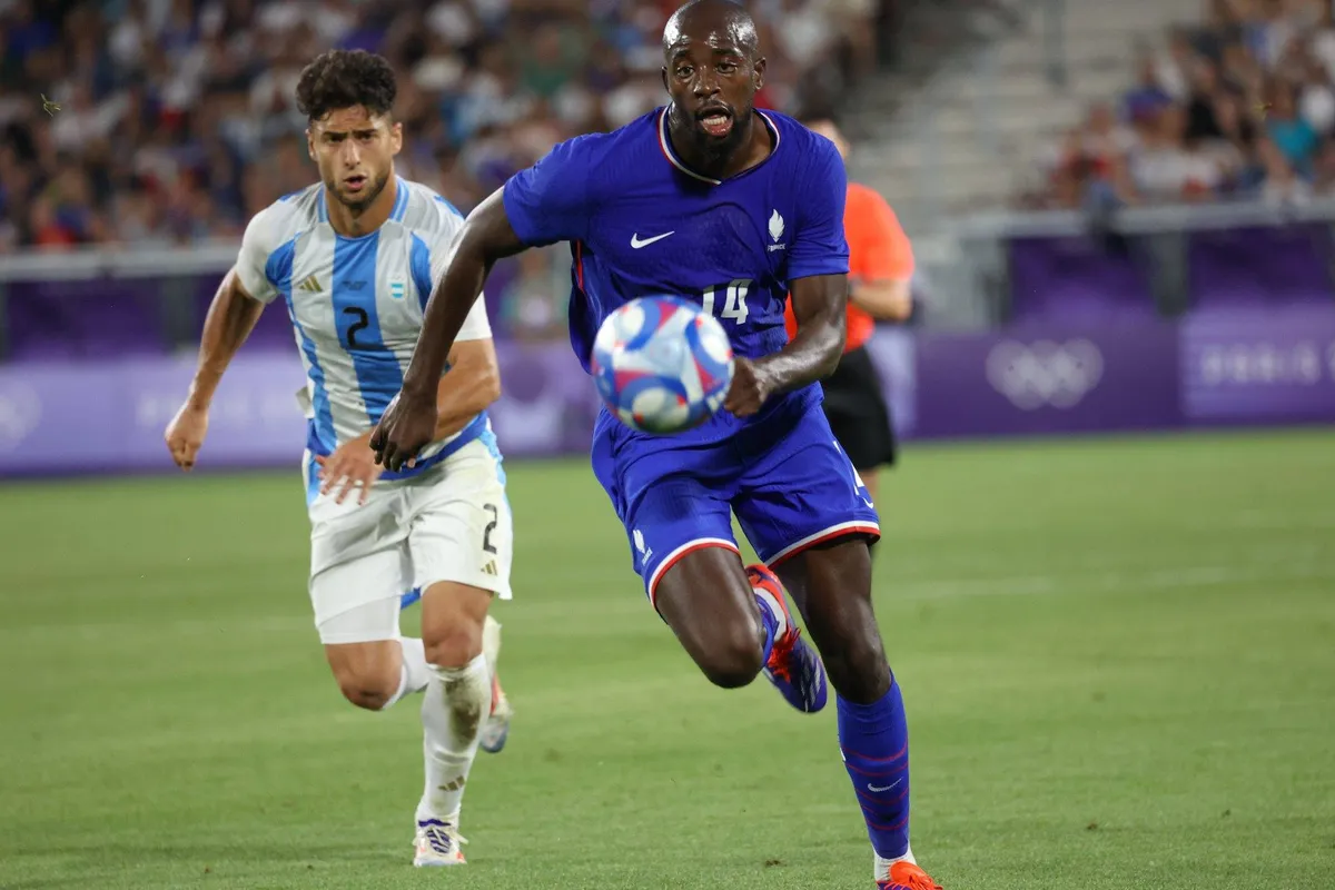 JEUX OLYMPIQUES PARIS 2024 FRANCE ARGENTINE PHOTOPQR/SUD OUEST/Thierry DAVID ; ; 02/08/2024 ; COMMENTAIRES :Bordeaux 2 A