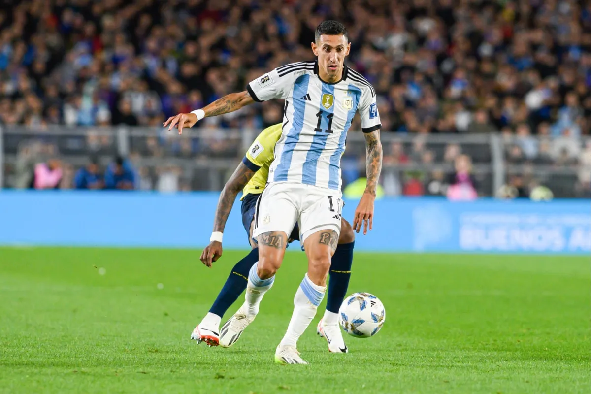 Ángel Di María, el segundo máximo asistidor de la Selección Argentina