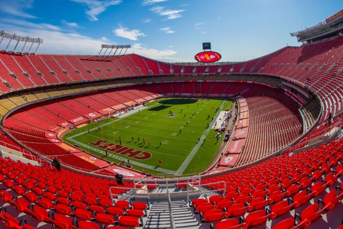 Así luce el GEHA Field at Arrowhead Stadium