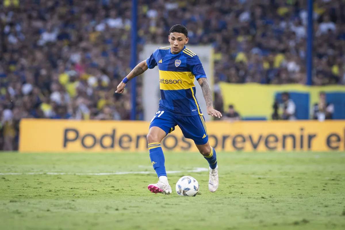 Boca Juniors v San Lorenzo – Copa de la Liga Profesional 2024 in Buenos Aires, Argentina – 30 Mar 2024 Ezequiel Fernánde