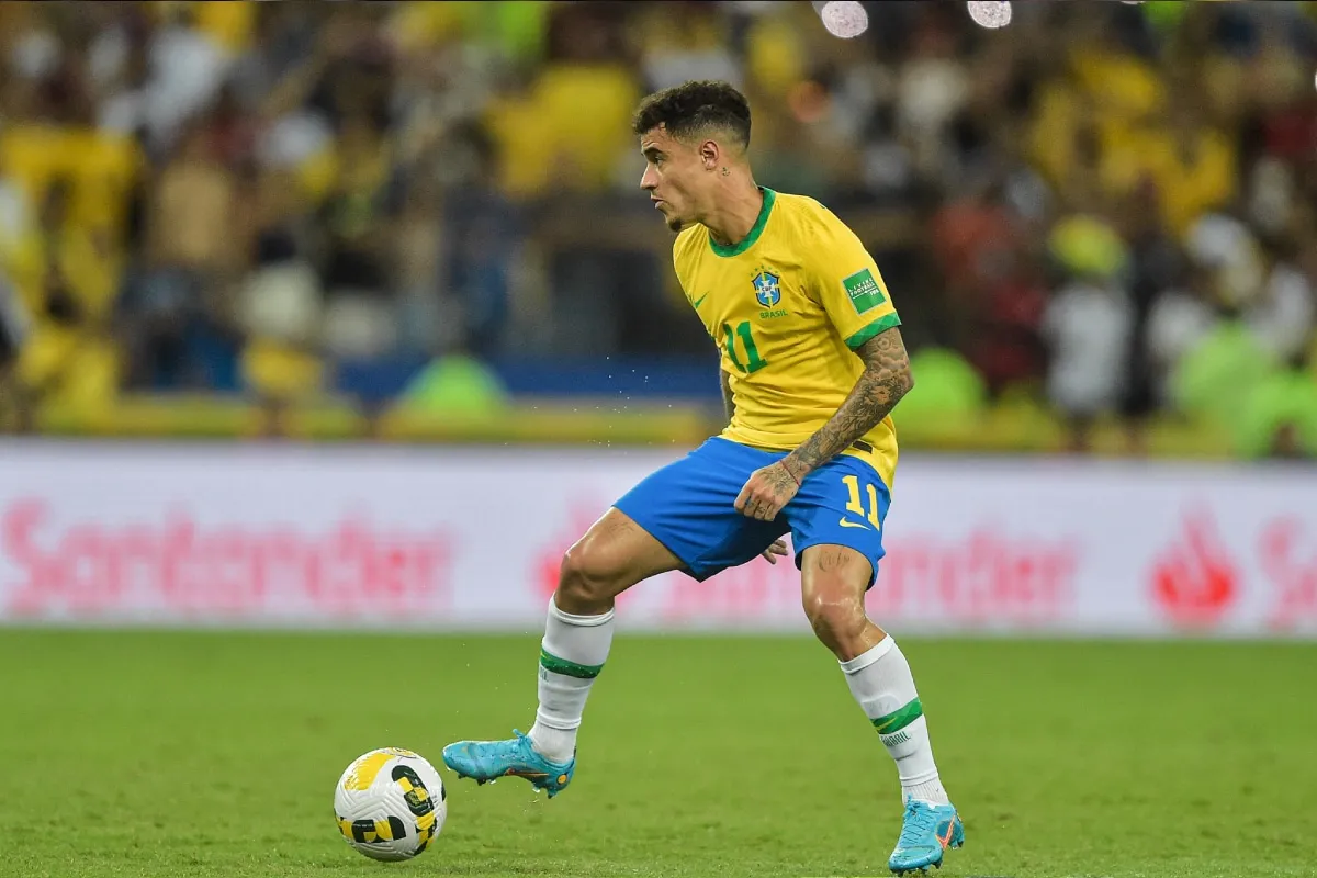 Philippe Coutinho en la Selección de Brasil
