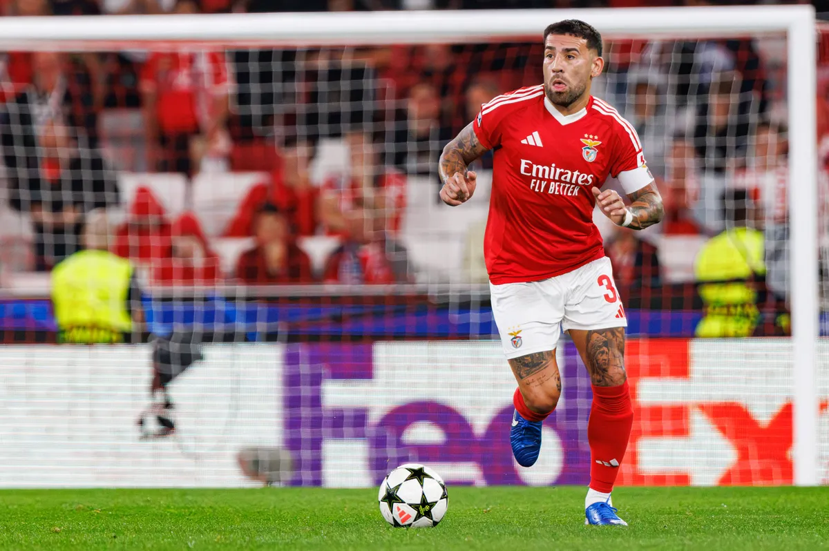 October 2, 2024, Lisbon, Portugal: Nicolas Otamendi (SL Benfica) seen in action during the UEFA Champions League game be