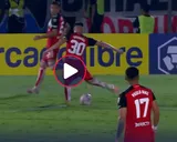 Video: la lujosa definición de Mastantuono para su primer gol en Copa Libertadores