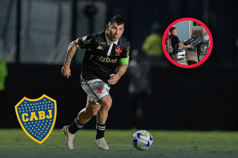 Mercado de pases Boca: Así se fue Gary Medel de Brasil para convertirse en refuerzo Xeneize