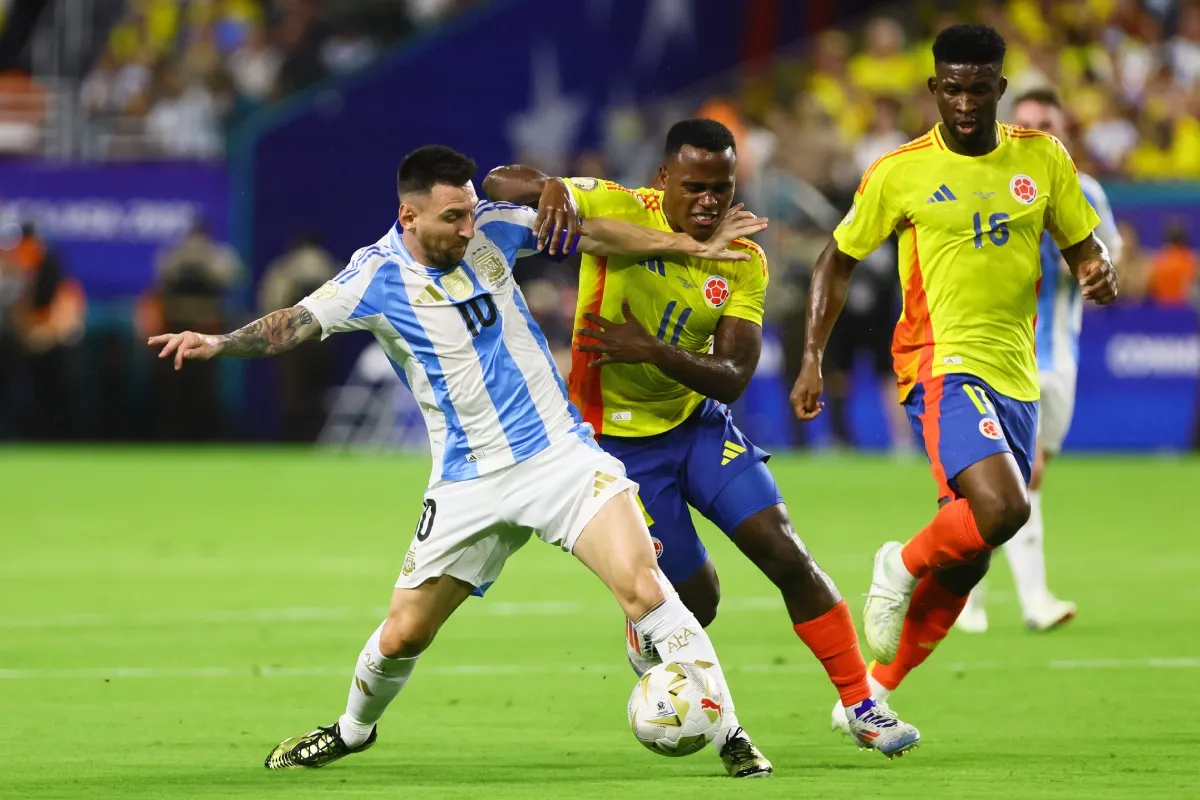 La lesión de Messi en la final de la Copa América 2024