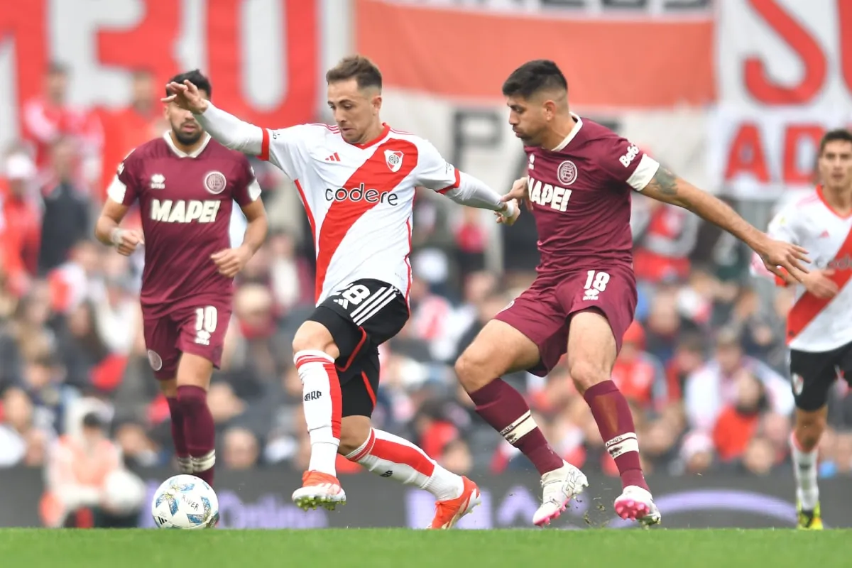Felipe Peña Biafore en su redebut en River Plate
