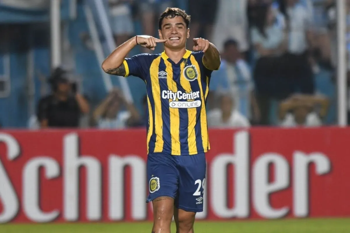 Luca Martínez Dupuy y sus números en Rosario Central