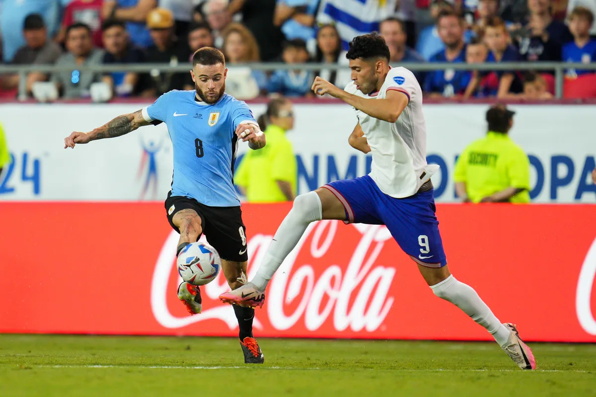 Soccer: Copa America-USA vs Uruguay