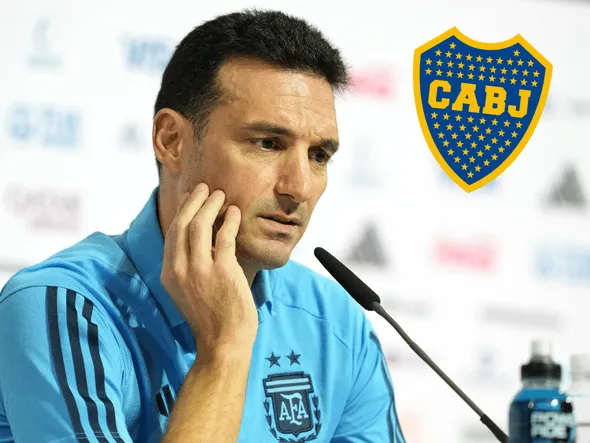 ¿Dirigiría a Boca? La peculiar respuesta de Scaloni