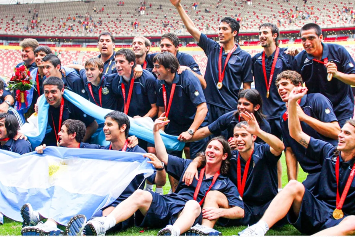 Argentina, medalla de oro en los Juegos Olímpicos 2008