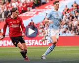 Video: el gol de Garnacho para el triunfo de Manchester United en la FA Cup