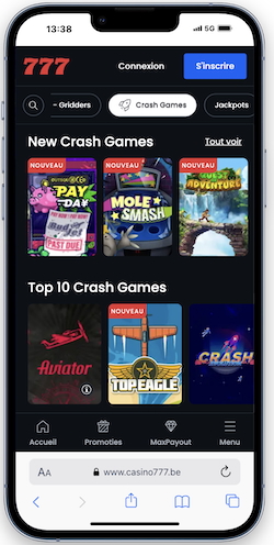 Titres présents sur Casino777