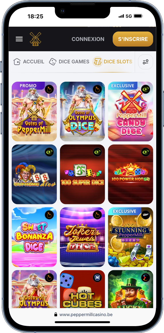 Dice slots PepperMill