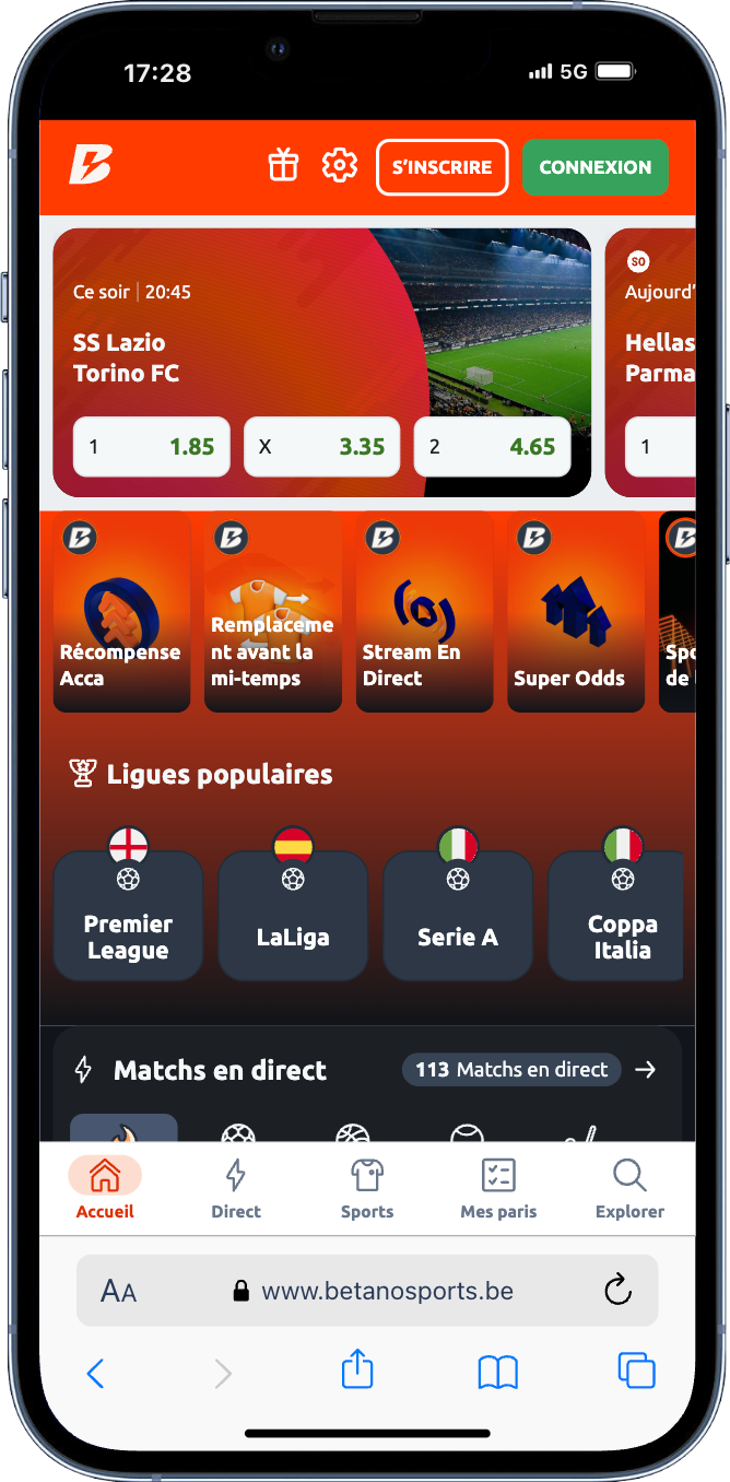 paris sportifs Betano